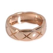 Pre-owned Rose Gold rings Chanel Vintage , Yellow , Dames