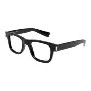 Klassieke Zwarte Zonnebril Saint Laurent , Black , Unisex