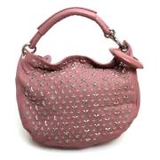 Pre-owned Leather handbags Jimmy Choo Pre-owned , Pink , Dames