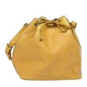 Pre-owned Leather louis-vuitton-bags Louis Vuitton Vintage , Yellow , ...