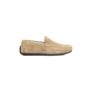 Heren Leren Driver Mocassins Cerruti 1881 , Beige , Heren