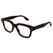 Stijlvolle zonnebril met zwarte montuur Gucci , Brown , Unisex