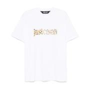 Witte T-shirts en Polos ***cv Just Cavalli , White , Heren