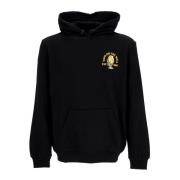 Zwarte hoodie met aangepaste logoprint Vans , Black , Heren