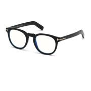 Moderne Zwarte Brilmontuur Tom Ford , Black , Unisex