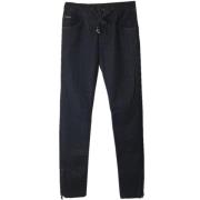 Stretch katoenen jeans met trekkoord taille Dolce & Gabbana , Blue , H...