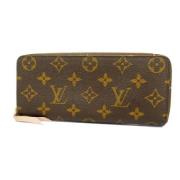 Pre-owned Fabric wallets Louis Vuitton Vintage , Brown , Dames