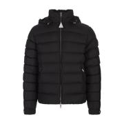 Zwarte Arneb Donsjas Moncler , Black , Heren