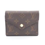 Pre-owned Leather wallets Louis Vuitton Vintage , Brown , Dames