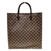 Pre-owned Canvas louis-vuitton-bags Louis Vuitton Vintage , Brown , Da...