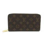 Pre-owned Coated canvas wallets Louis Vuitton Vintage , Brown , Dames