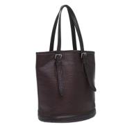 Pre-owned Leather louis-vuitton-bags Louis Vuitton Vintage , Brown , D...