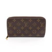 Pre-owned Plastic wallets Louis Vuitton Vintage , Brown , Dames