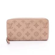 Pre-owned Leather wallets Louis Vuitton Vintage , Pink , Dames