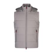 Grijze Gewatteerde Gilet Kiton , Gray , Heren