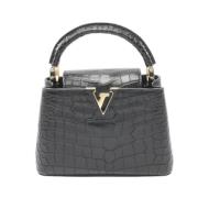 Pre-owned Leather louis-vuitton-bags Louis Vuitton Vintage , Black , D...