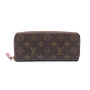 Pre-owned Coated canvas wallets Louis Vuitton Vintage , Brown , Dames