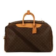 Pre-owned Coated canvas handbags Louis Vuitton Vintage , Brown , Dames