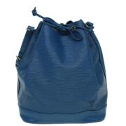 Pre-owned Leather louis-vuitton-bags Louis Vuitton Vintage , Blue , Da...