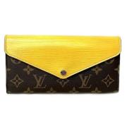 Pre-owned Fabric wallets Louis Vuitton Vintage , Brown , Dames