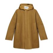 Wollen jas Jil Sander , Brown , Heren