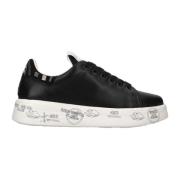 Zwarte Sneakers Stijlvol Model Premiata , Black , Dames