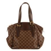 Pre-owned Coated canvas shoulder-bags Louis Vuitton Vintage , Brown , ...