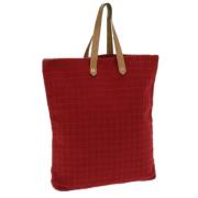 Pre-owned Canvas totes Hermès Vintage , Red , Dames