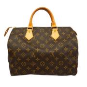 Pre-owned Fabric louis-vuitton-bags Louis Vuitton Vintage , Brown , Da...