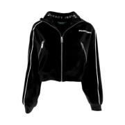 Casual Zip Hoodie - Pharmacy Industry Charles Design , Black , Dames