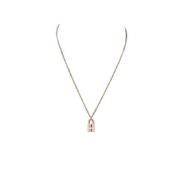 Pre-owned Rose Gold necklaces Hermès Vintage , Yellow , Dames