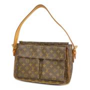 Pre-owned Fabric louis-vuitton-bags Louis Vuitton Vintage , Brown , Da...