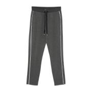 Grijze Broek met Kristalversiering Liu Jo , Gray , Dames