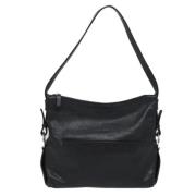 Pre-owned Leather shoulder-bags Loewe Pre-owned , Black , Dames