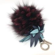 Pre-owned Fabric key-holders Fendi Vintage , Purple , Dames