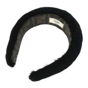 Pre-owned Fabric hair-accessories Fendi Vintage , Black , Dames