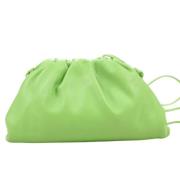 Pre-owned Leather pouches Bottega Veneta Vintage , Green , Dames