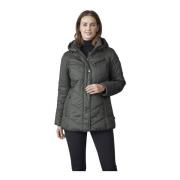 Gewatteerde Jas Comfort Fit Groen Junge , Green , Dames