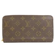 Pre-owned Canvas wallets Louis Vuitton Vintage , Brown , Dames