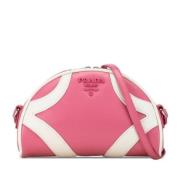 Pre-owned Leather prada-bags Prada Vintage , Pink , Dames