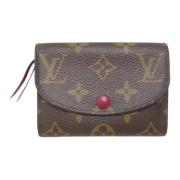 Pre-owned Canvas wallets Louis Vuitton Vintage , Brown , Dames