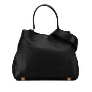 Pre-owned Leather handbags MCM Pre-owned , Black , Dames