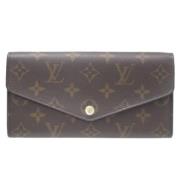 Pre-owned Fabric wallets Louis Vuitton Vintage , Brown , Dames