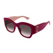 Stijlvolle zonnebril voor chique look Cartier , Red , Unisex