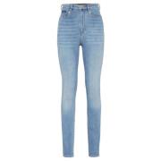 Skinny Jeans met Uniek Design Philipp Plein , Blue , Dames