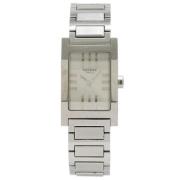 Pre-owned Stainless Steel watches Hermès Vintage , Gray , Dames