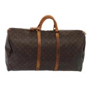 Pre-owned Canvas handbags Louis Vuitton Vintage , Brown , Dames