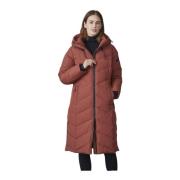 Gewatteerde Parka Katalin Modern Fit Baksteen Junge , Brown , Dames