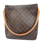 Pre-owned Fabric louis-vuitton-bags Louis Vuitton Vintage , Brown , Da...