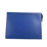 Pre-owned Leather louis-vuitton-bags Louis Vuitton Vintage , Blue , Da...